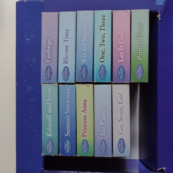 Disney Frozen & Shimmer mini block books two sets - Picture 2 of 16